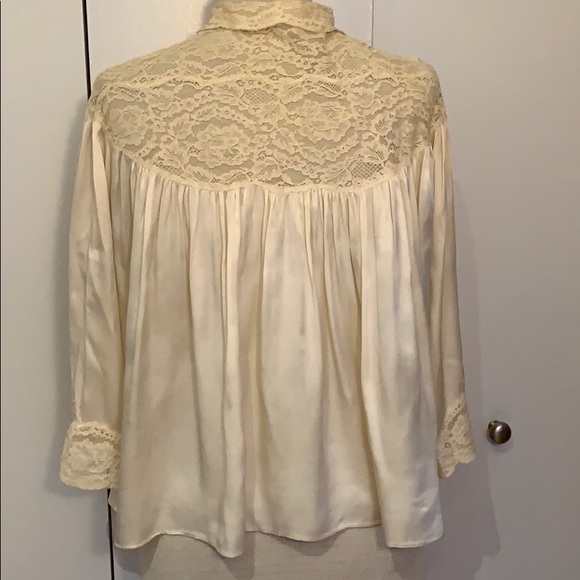 Vintage Silk and Lace Liseuse - Picture 6 of 6